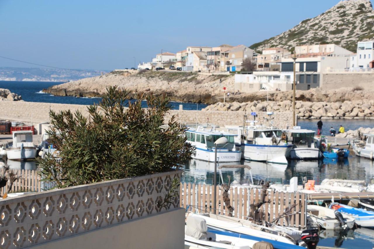 Charmant Cabanon Aux Goudes A Marseille Avec Vue Mer Ngoại thất bức ảnh